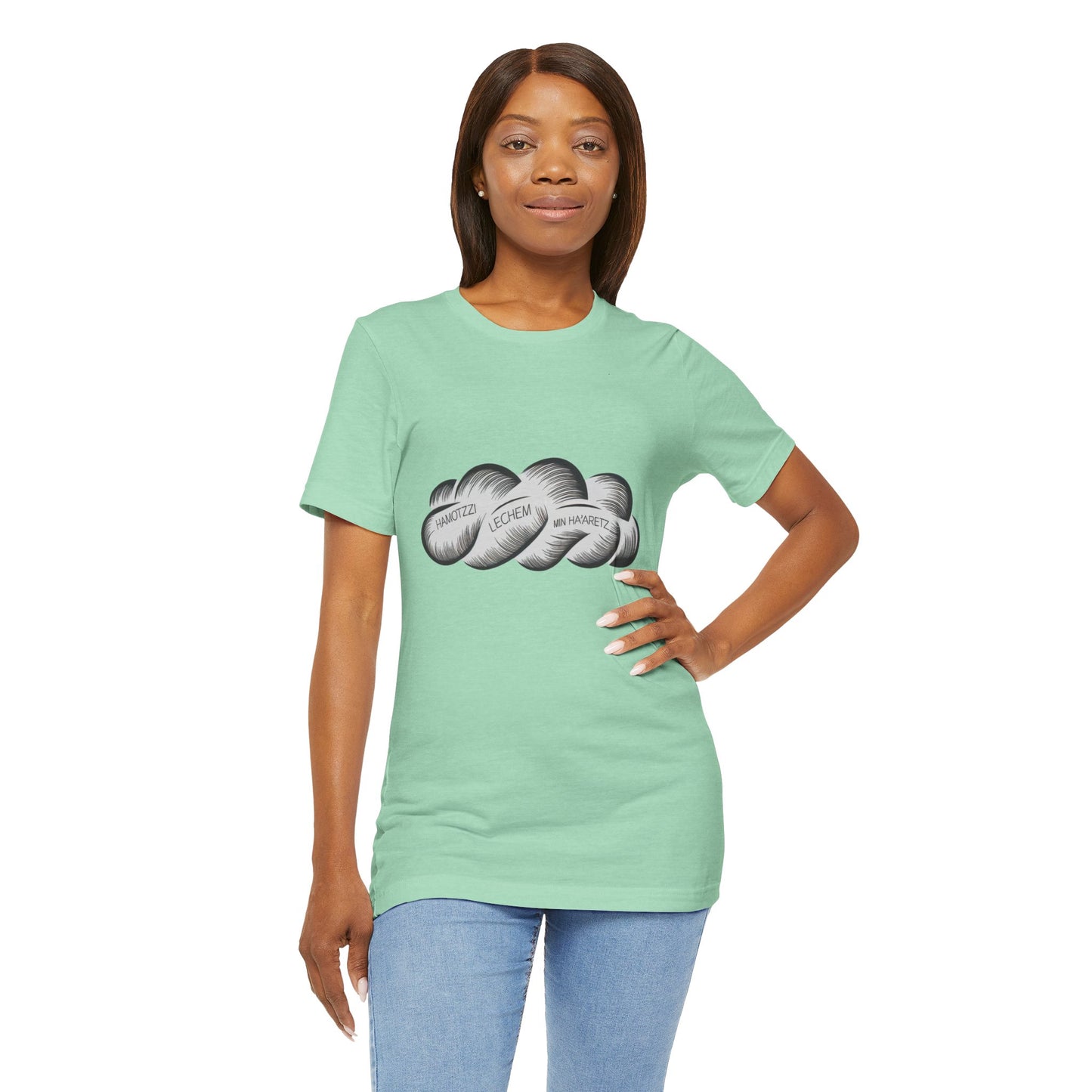 Cloud-Graphic Unisex Jersey Short Sleeve Tee - Unique Streetwear Design — a Nova Nostalgia 🪬 Original Design