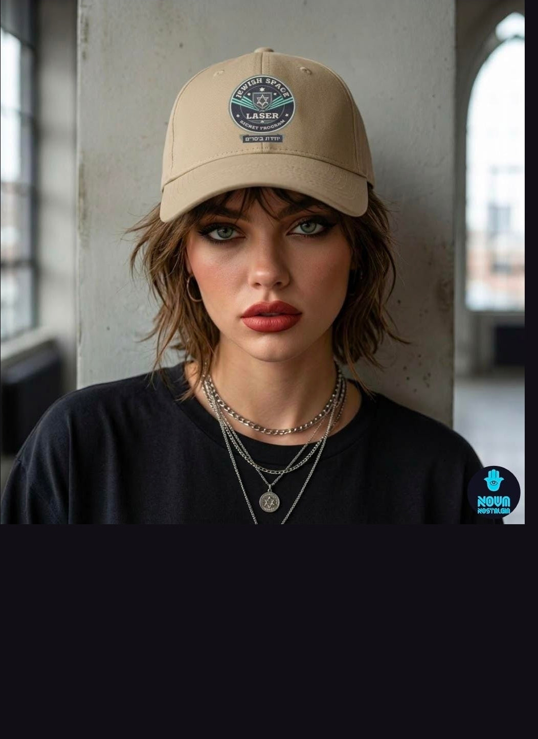 Jewish Space Laser - Beeper Brigade Hat | 🪬 Nova Nostalgia Original Design