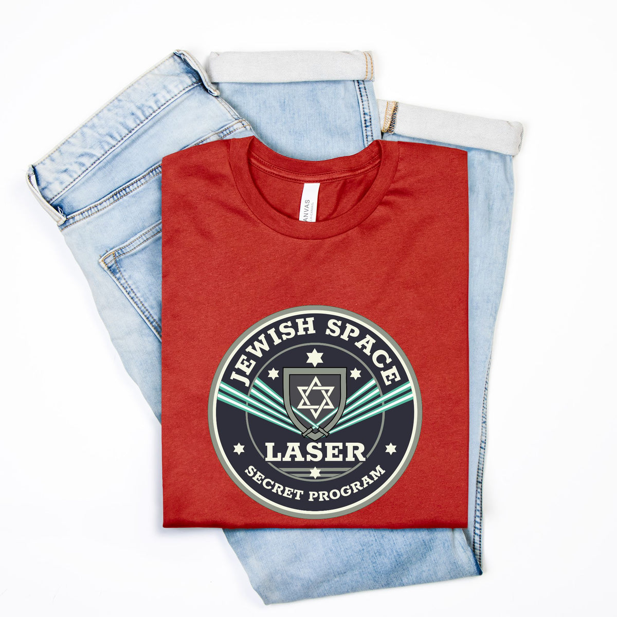 Jewish Space Laser - The Original Secret Program T-Shirt | 🪬 Nova Nostalgia Original Design