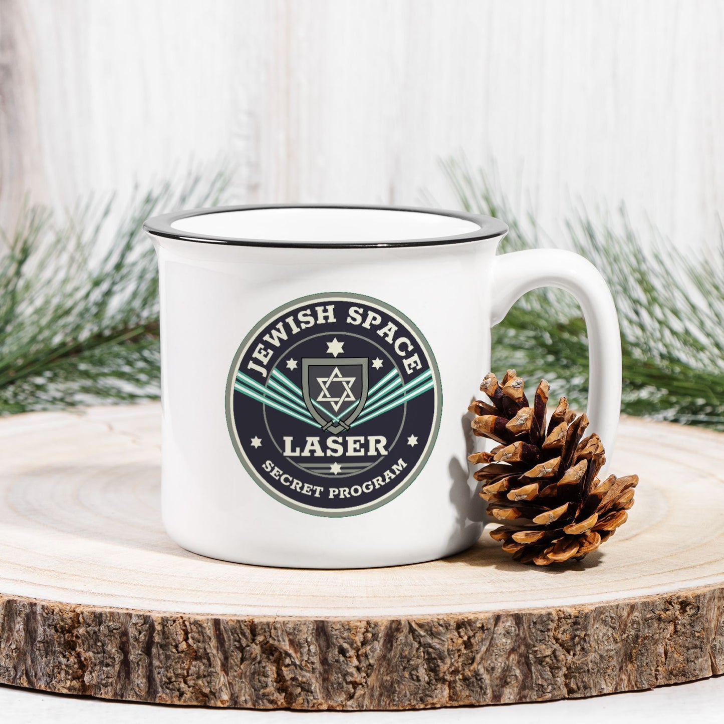 Jewish Space Laser - Secret Program Mug 13oz
