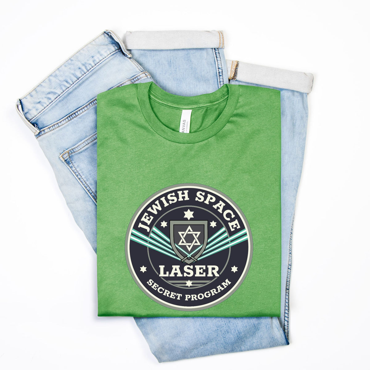 Jewish Space Laser - The Original Secret Program T-Shirt | 🪬 Nova Nostalgia Original Design