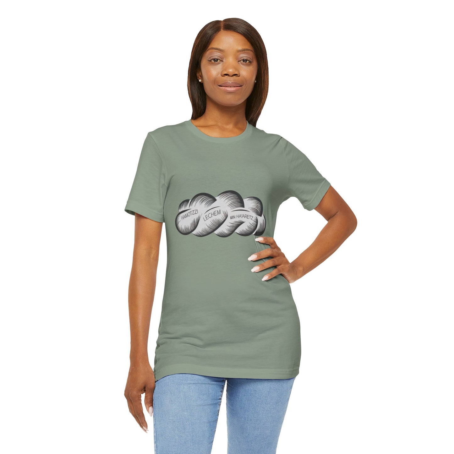 Cloud-Graphic Unisex Jersey Short Sleeve Tee - Unique Streetwear Design — a Nova Nostalgia 🪬 Original Design