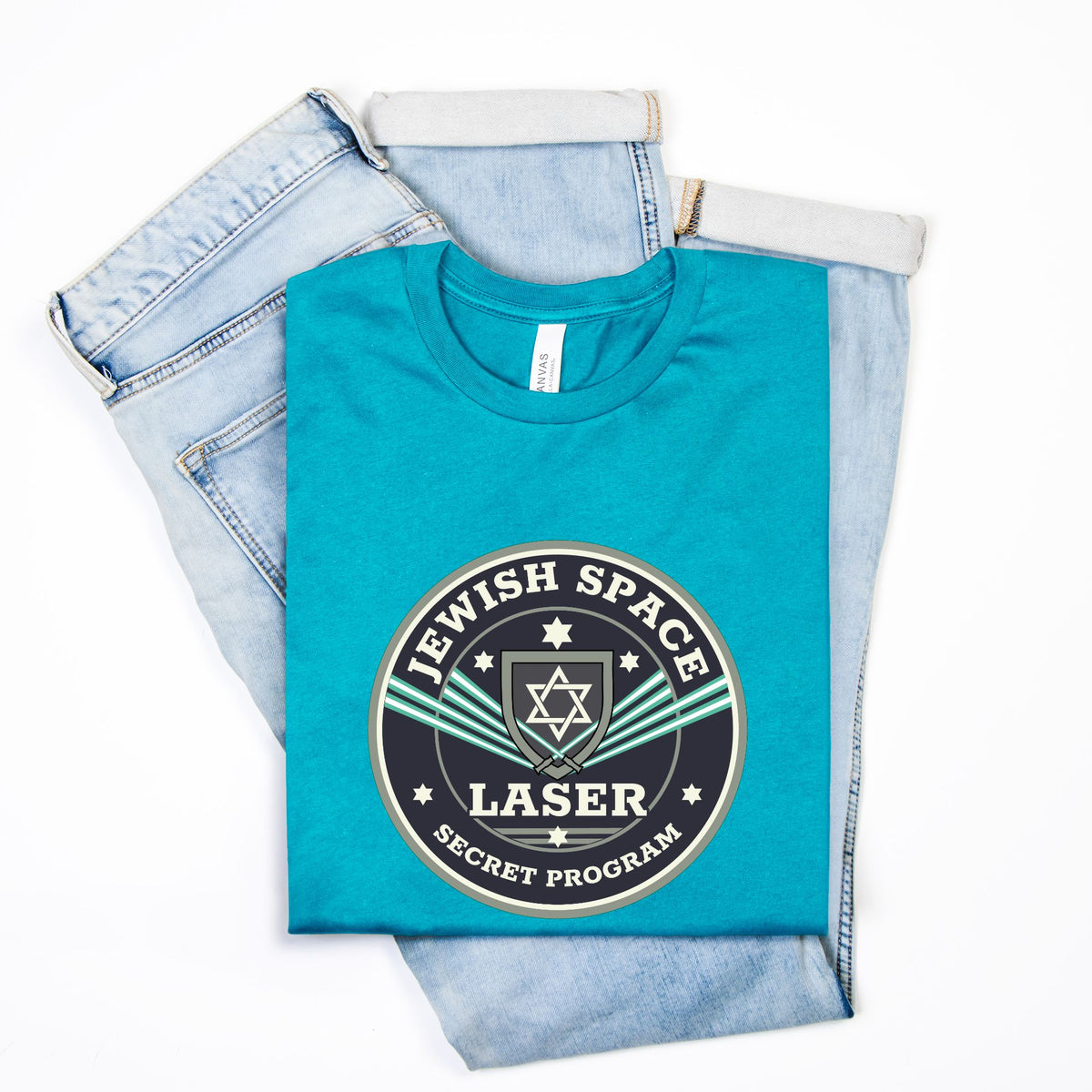 Jewish Space Laser - The Original Secret Program T-Shirt | 🪬 Nova Nostalgia Original Design