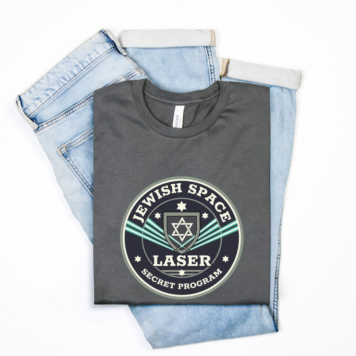 Jewish Space Laser - The Original Secret Program T-Shirt | 🪬 Nova Nostalgia Original Design