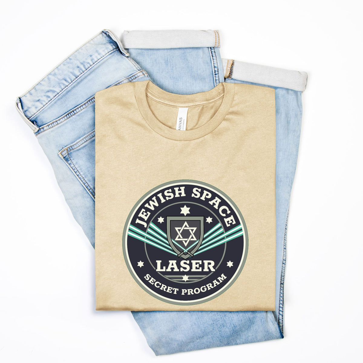 Jewish Space Laser - The Original Secret Program T-Shirt | 🪬 Nova Nostalgia Original Design