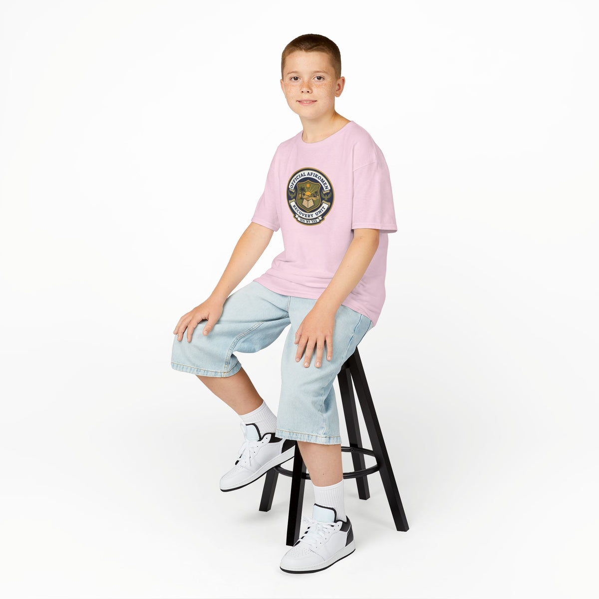 Official Afikoman Recovery Unit™ - Kids T-Shirt | 🪬 Nova Nostalgia Original Design