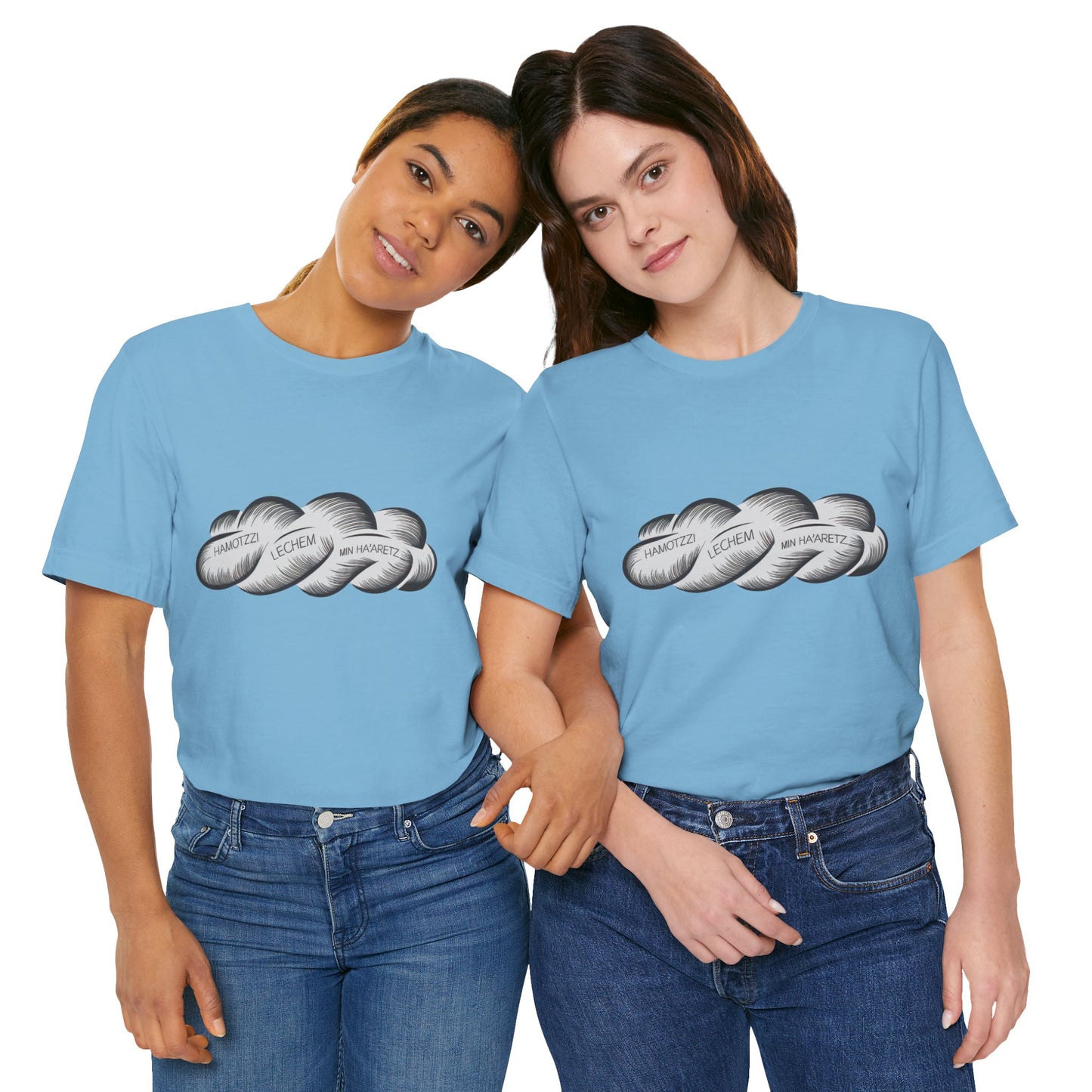 Cloud-Graphic Unisex Jersey Short Sleeve Tee - Unique Streetwear Design — a Nova Nostalgia 🪬 Original Design
