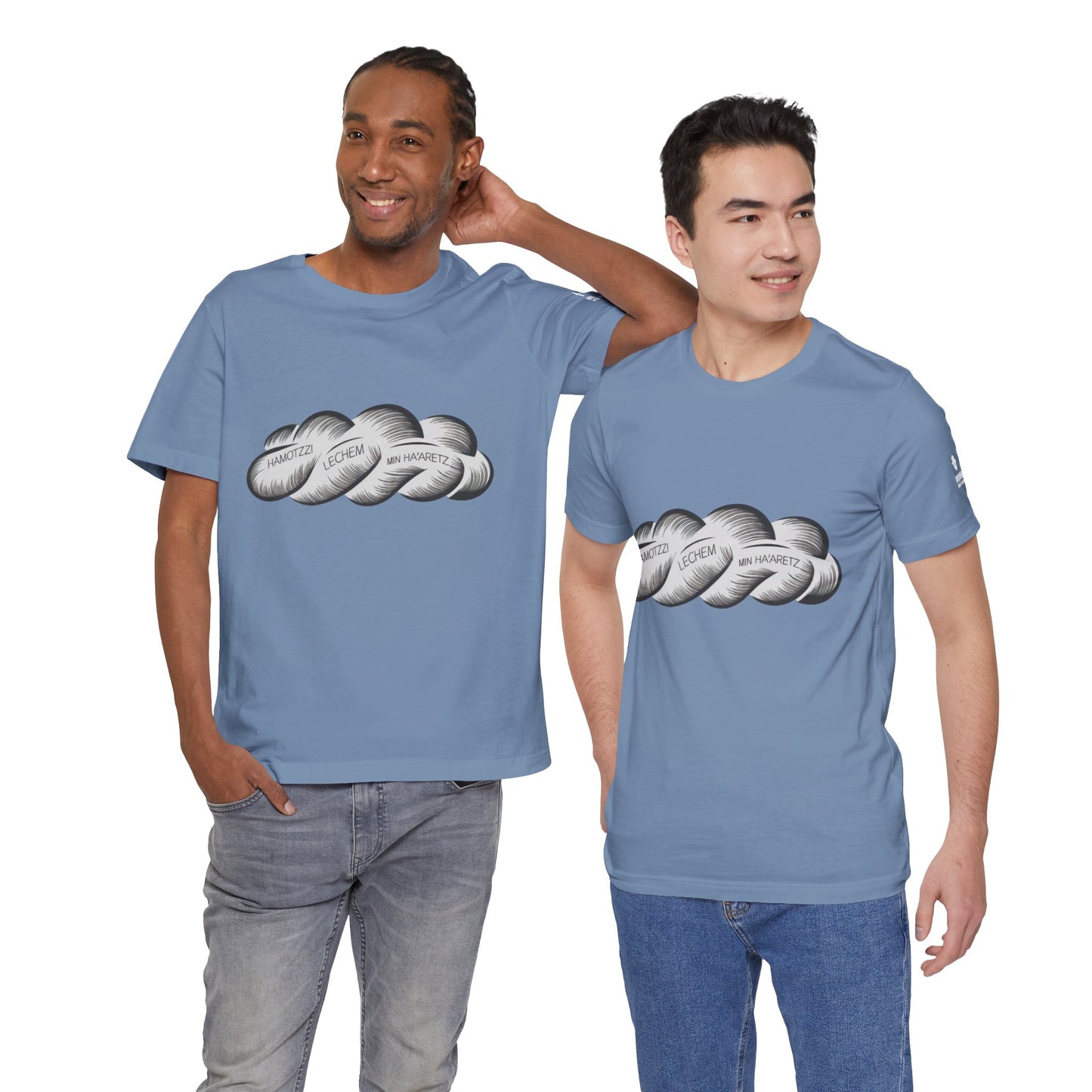 Cloud-Graphic Unisex Jersey Short Sleeve Tee - Unique Streetwear Design — a Nova Nostalgia 🪬 Original Design
