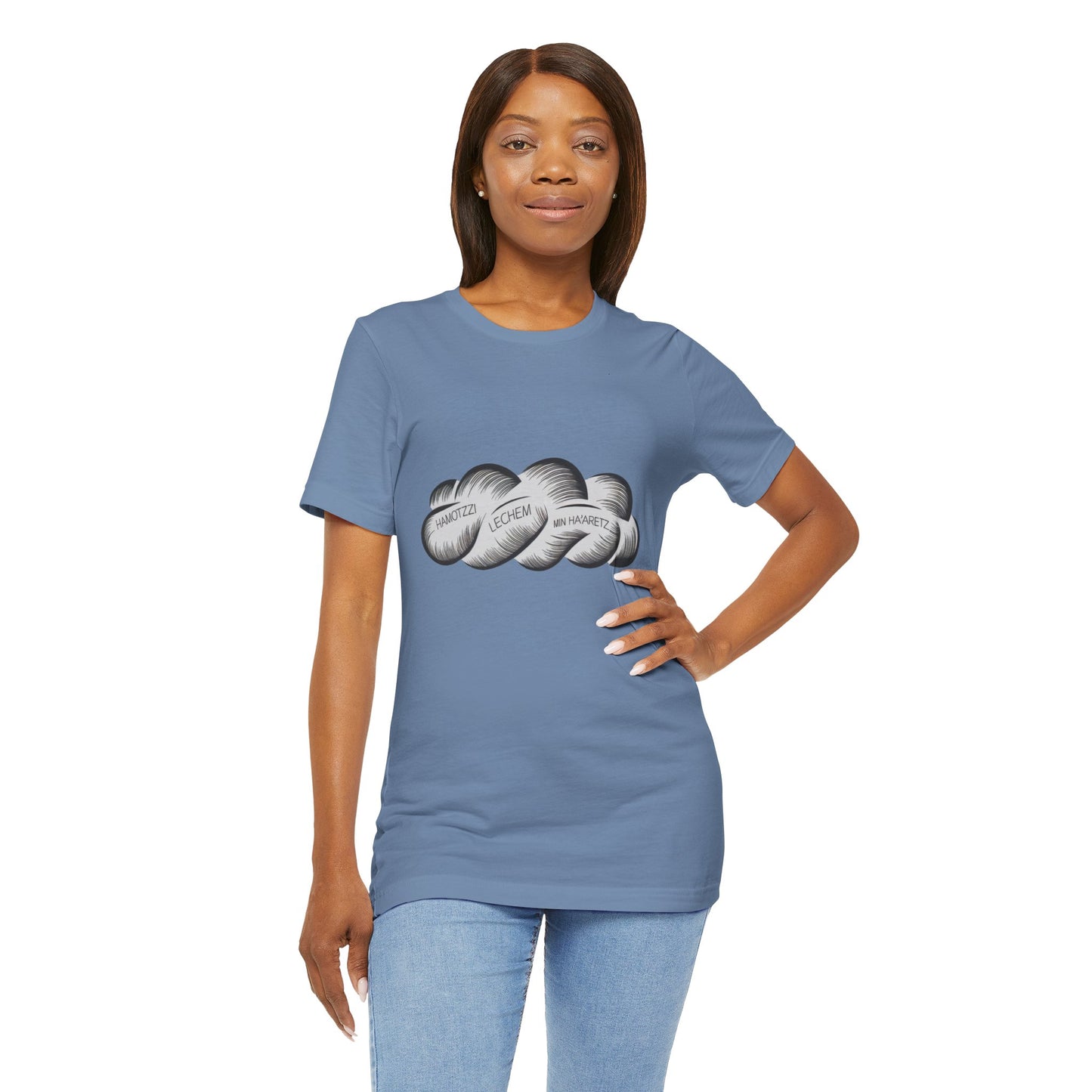 Cloud-Graphic Unisex Jersey Short Sleeve Tee - Unique Streetwear Design — a Nova Nostalgia 🪬 Original Design