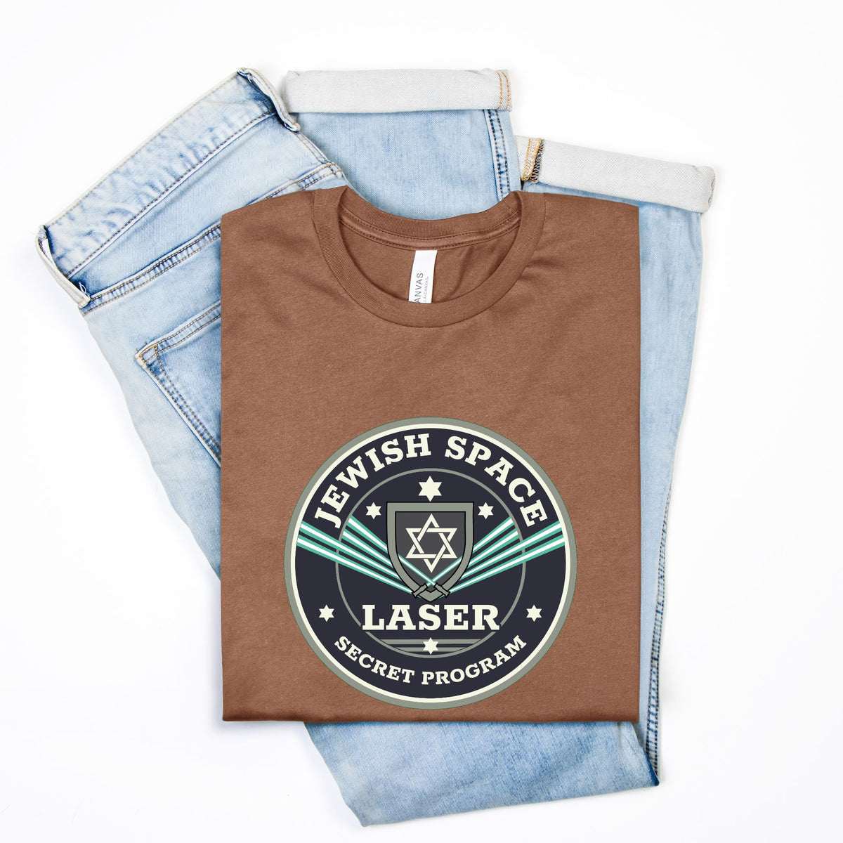 Jewish Space Laser - The Original Secret Program T-Shirt | 🪬 Nova Nostalgia Original Design