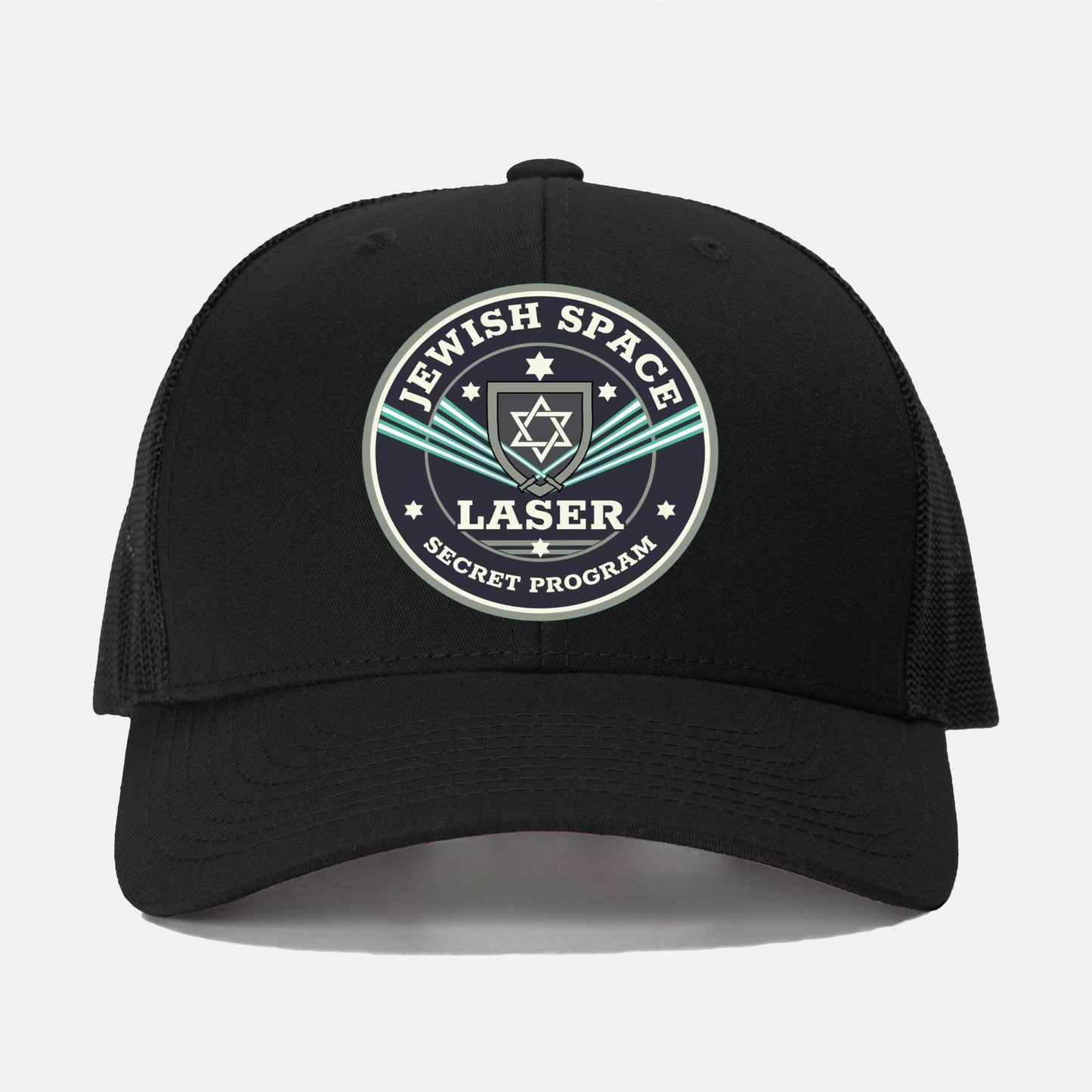 Jewish Space Laser - Secret Program Retro Trucker Hat Y
