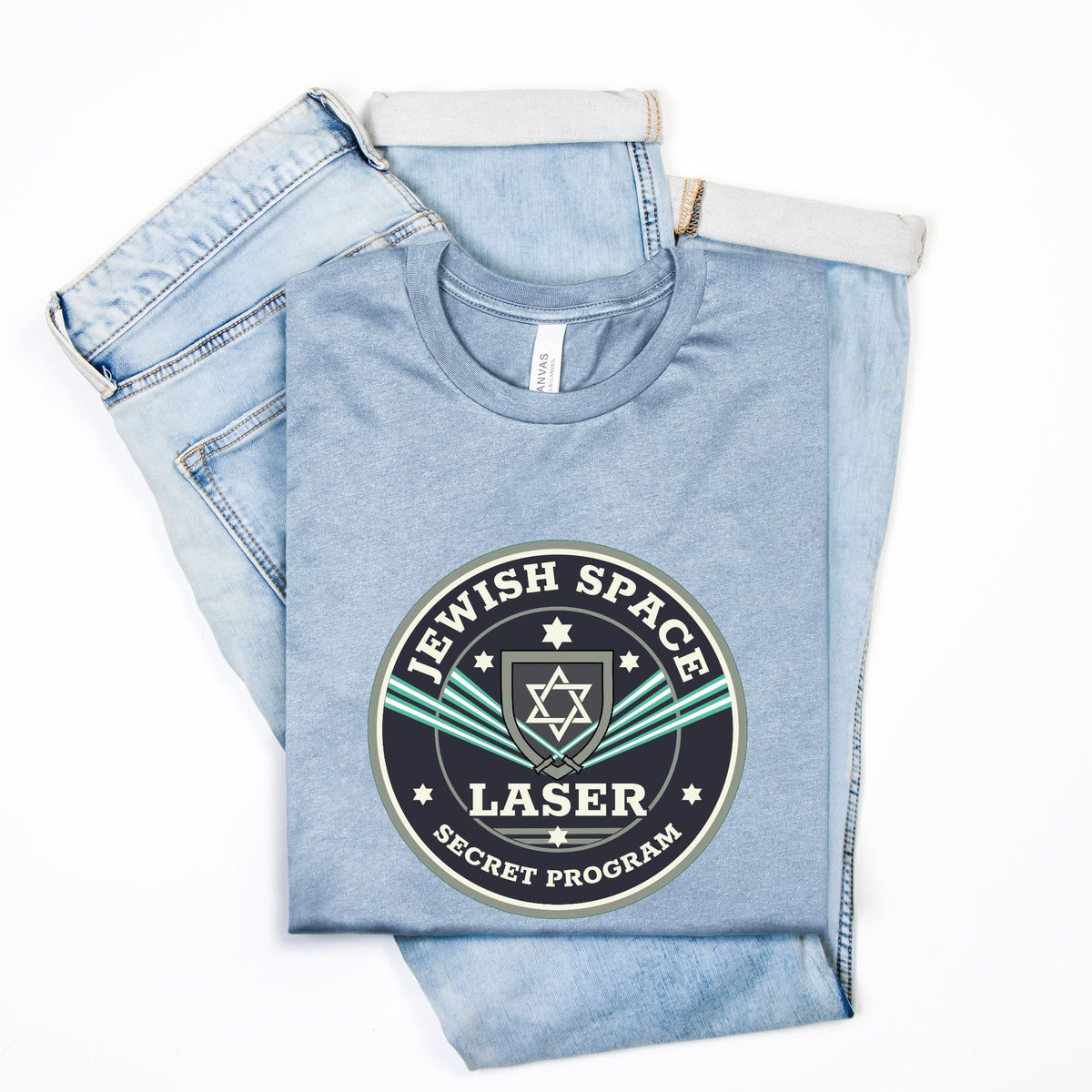 Jewish Space Laser - The Original Secret Program T-Shirt | 🪬 Nova Nostalgia Original Design