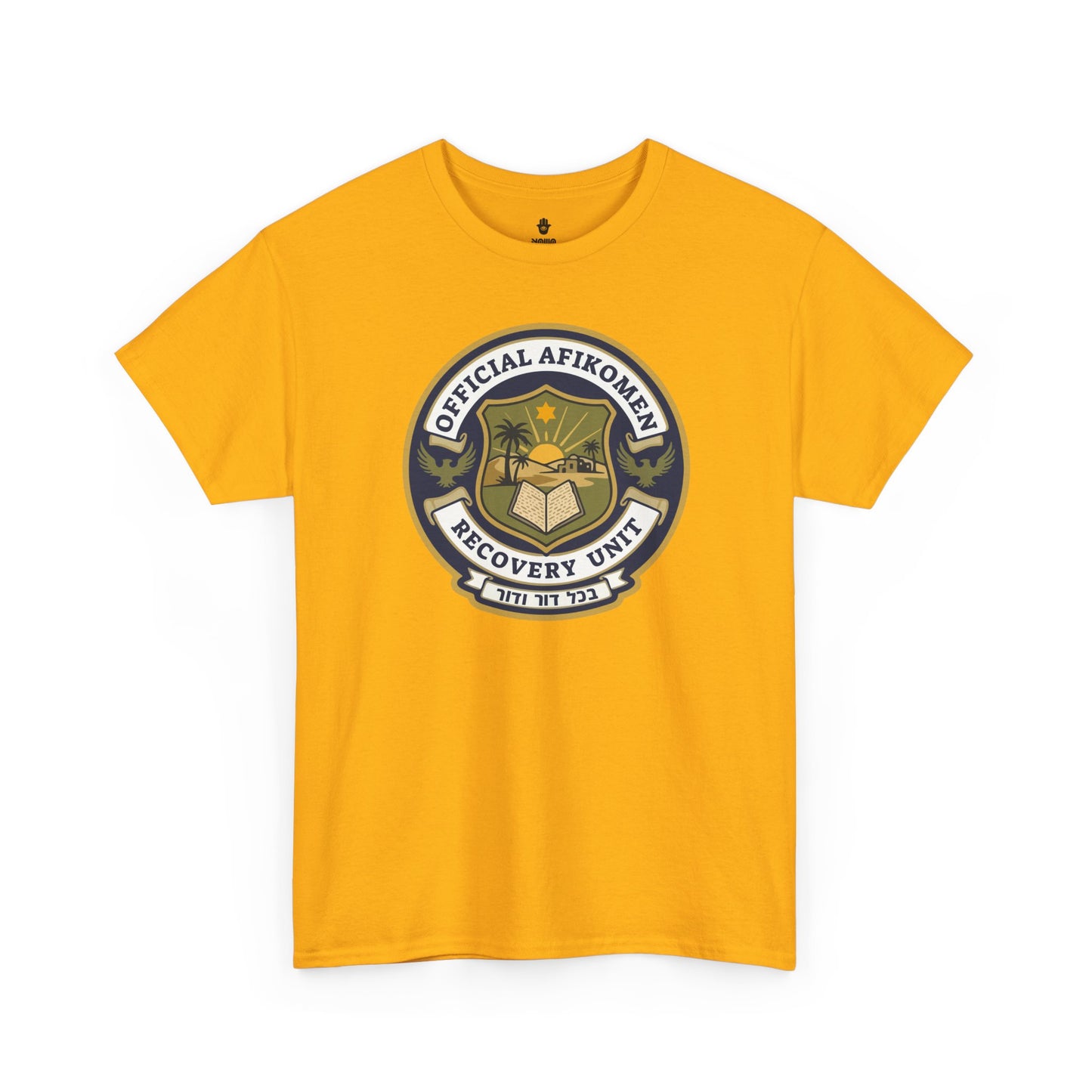 T-Shirt — Official Afikoman Recovery Unit™ Adult T-Shirt" Pesach Passover Seder Tee | Nova Nostalgia Original Design