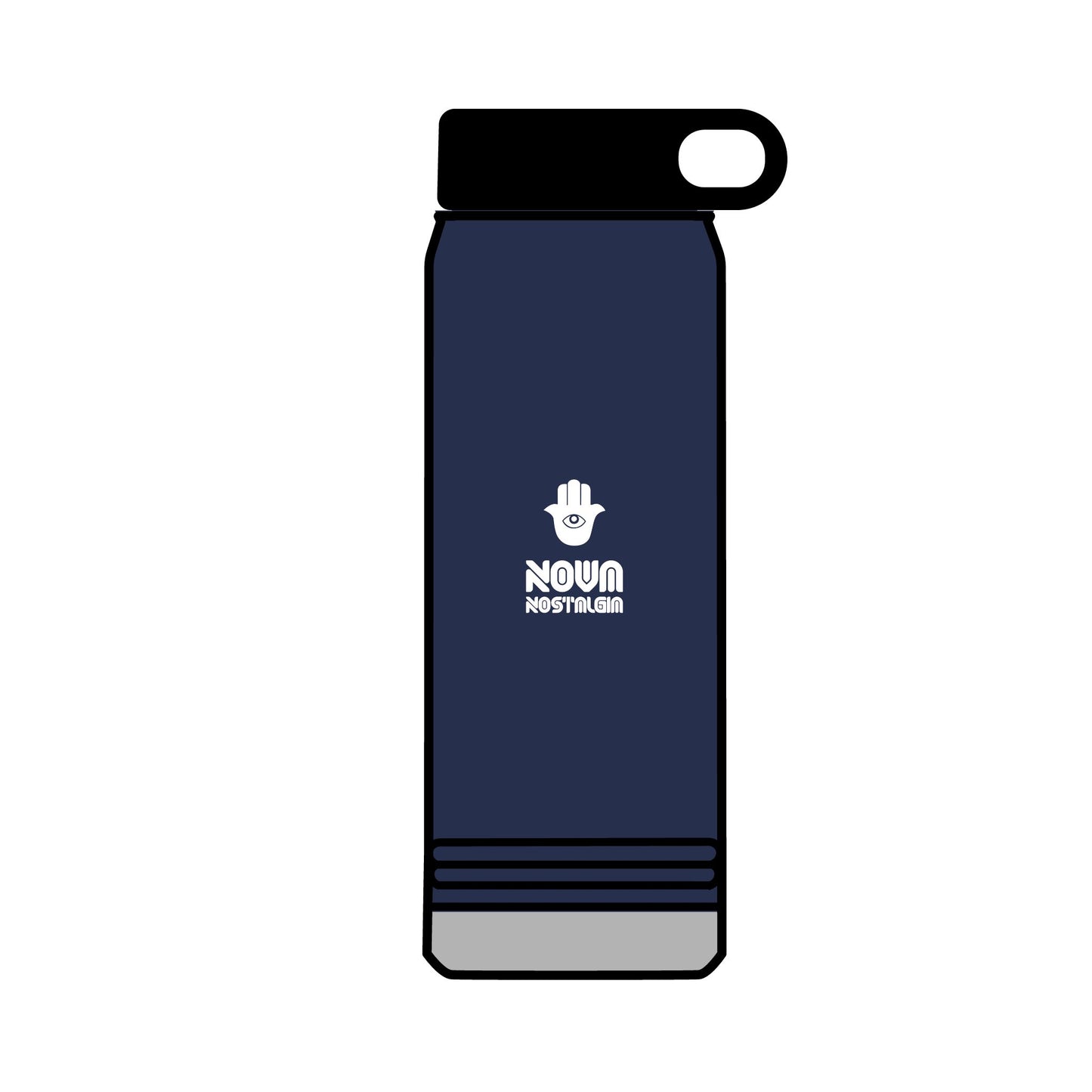 Water Bottle, 32oz - "Zionism is Anti-Colonialism" Flower Design (personalization available!)