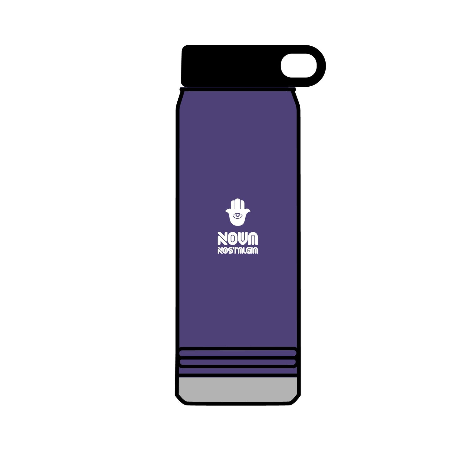 Water Bottle, 32oz - "Zionism is Anti-Colonialism" Flower Design (personalization available!)