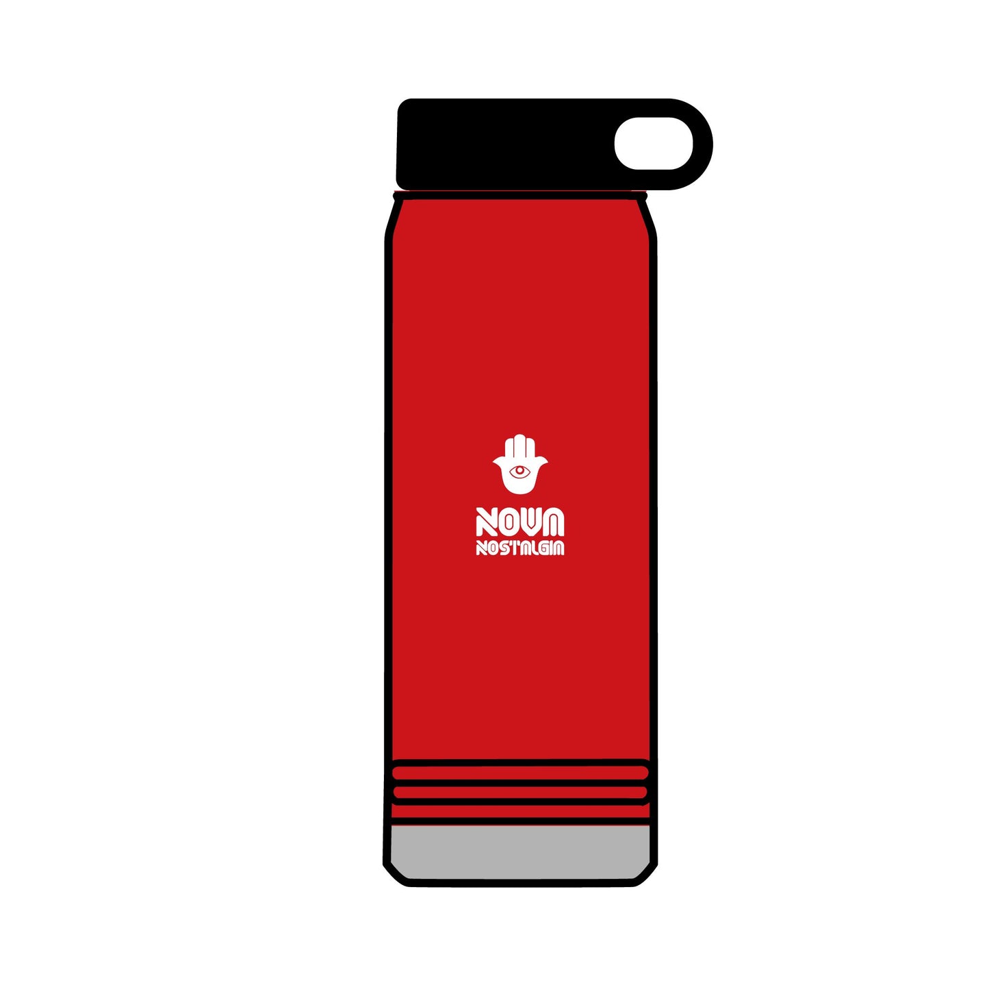 Water Bottle, 32oz - "Zionism is Anti-Colonialism" Flower Design (personalization available!)