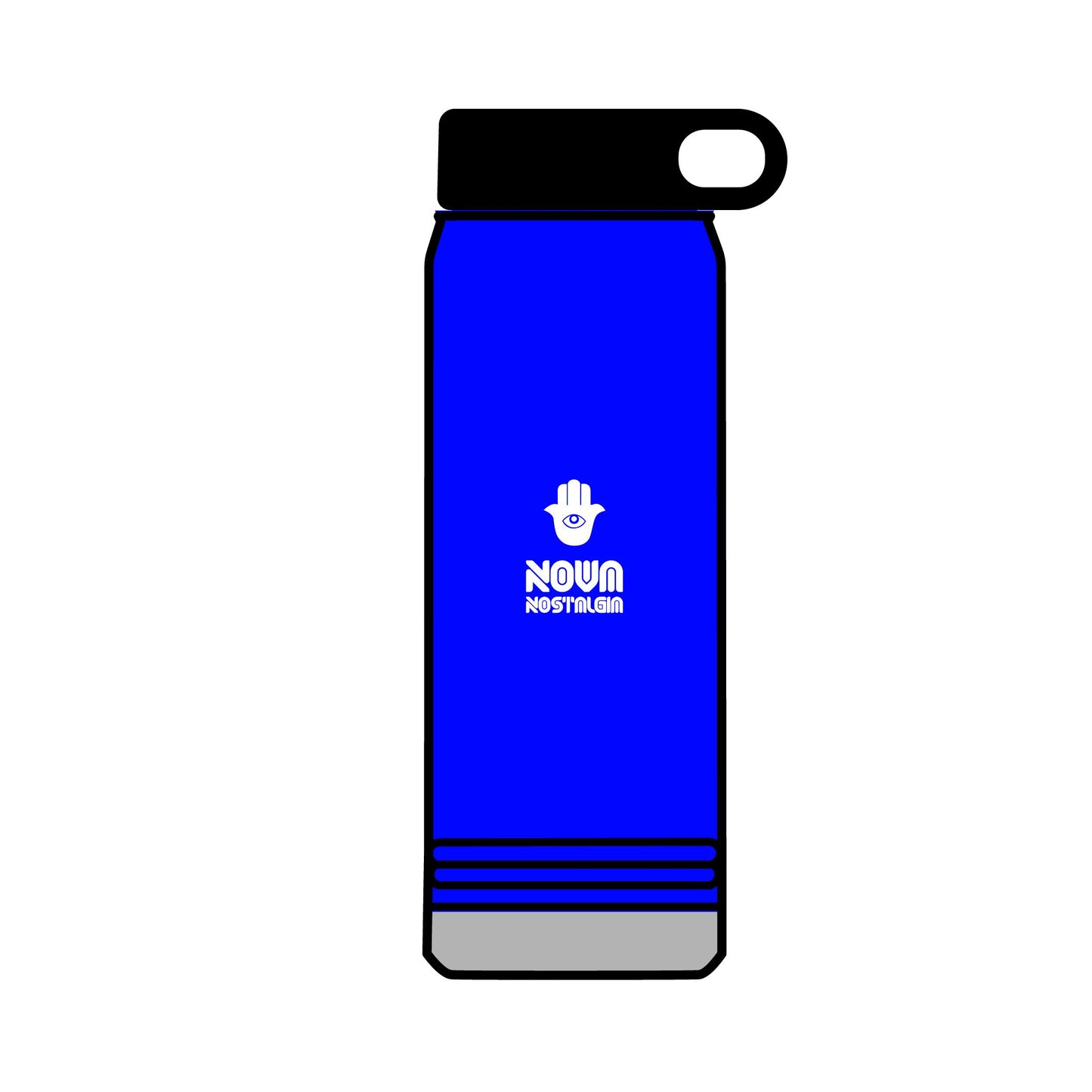 Water Bottle, 32oz - "Zionism is Anti-Colonialism" Flower Design (personalization available!)