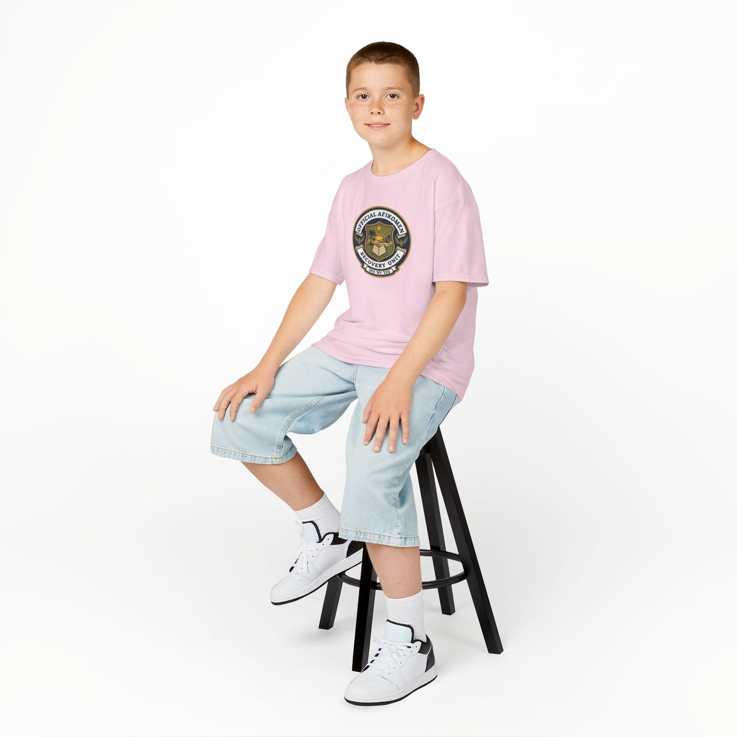 Official Afikoman Recovery Unit™ Kids Tee | Passover Seder Kids Shirt | Nova Nostalgia Original Design