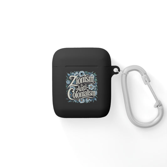 Zionism is Anti-Colonialism Artistic AirPods Case Cover (Personalization available!)  🪬 Nova Nostalgia Original Design